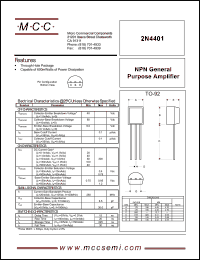 2N4403RL Datasheet