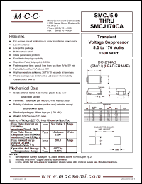 SMCJ15 Datasheet