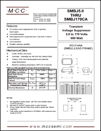 SMBJ16 Datasheet