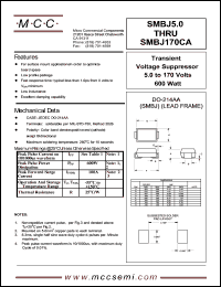 SMBJ78(C)A Datasheet