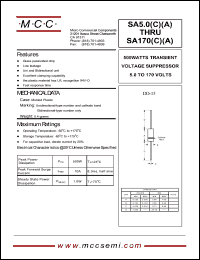 SA15CA Datasheet