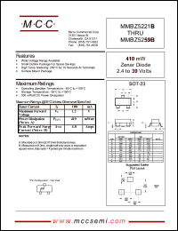 MMBZ5227BLT1 Datasheet