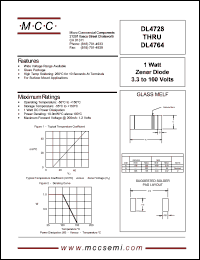 DL4729 Datasheet