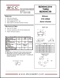 BZX84C4V3-T1 Datasheet