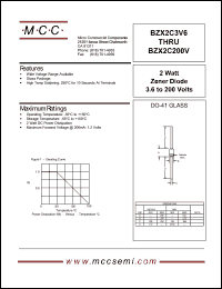 BZX2C110V Datasheet