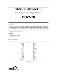 HD74ACT280 Datasheet