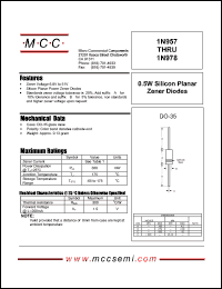 1N964 Datasheet