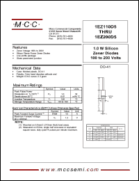 1EZ190D5 Datasheet