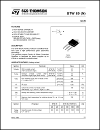 BTW69N-1200 Datasheet