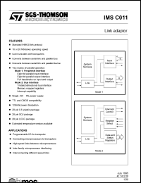 IMSC011-E20S Datasheet