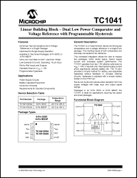 TC1041CEOATR Datasheet