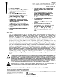 TWL1110GQE Datasheet