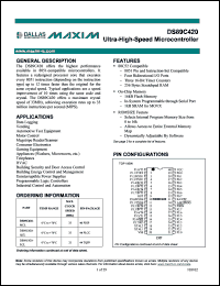 DS89C21TM Datasheet