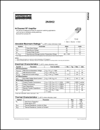 2N5952 Datasheet