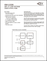 IS61LV256-15JI Datasheet