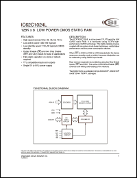 IC62C1024L-70TI Datasheet