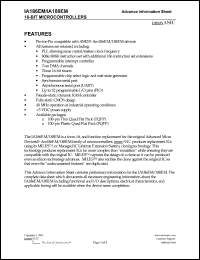 IA186EM-TQF100I Datasheet