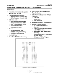IA80C152JA-PDW48I Datasheet