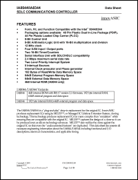 IA8344-PDW40I-01 Datasheet