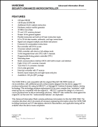 IAH8/3048 Datasheet