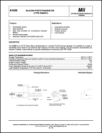 61058-003 Datasheet