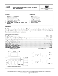 66013-003 Datasheet