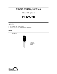 2SB715 Datasheet