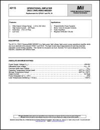 42115 Datasheet