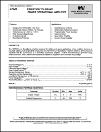 42143 Datasheet