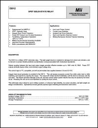 53012 Datasheet