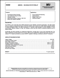 53255 Datasheet