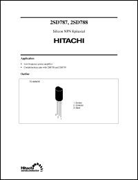 2SD788 Datasheet