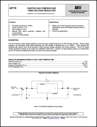 42118-005 Datasheet