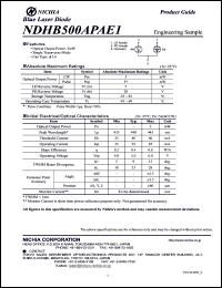 NDHB500APAE1 Datasheet