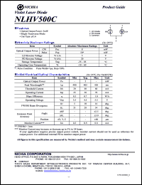 NLHV500C Datasheet