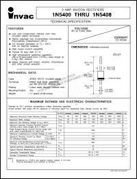 1N5408 Datasheet