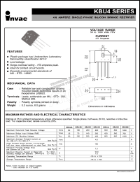 KBU4D Datasheet