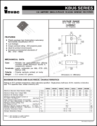 KBU6M Datasheet