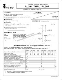 RL207 Datasheet