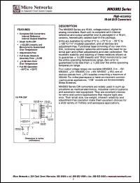MN3003 Datasheet
