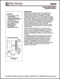 MN3850H/B Datasheet