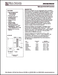 MN5101H/BCH Datasheet