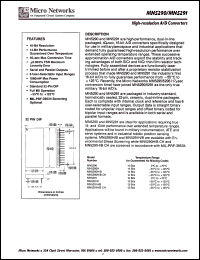 MN5290H/B Datasheet