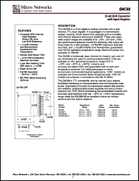 DAC88H/BCH Datasheet