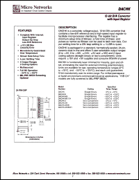 DACHK-2H/B Datasheet