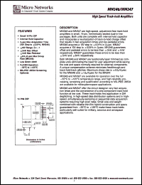 MN347H/BCH Datasheet
