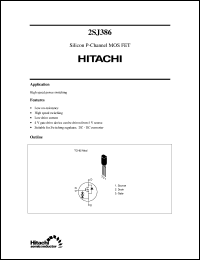 2SJ386 Datasheet