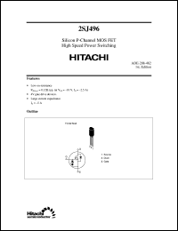 2SJ496 Datasheet