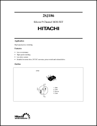 2SJ186 Datasheet