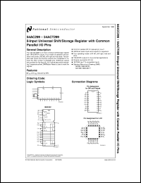 54ACT299FM-MLS Datasheet
